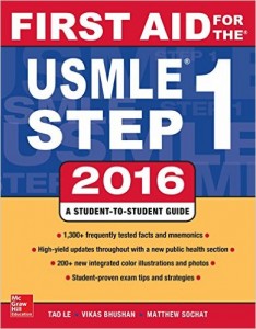 First Aid for the USMLE Step 1 2016 (ORIGINAL PDF from Publisher)