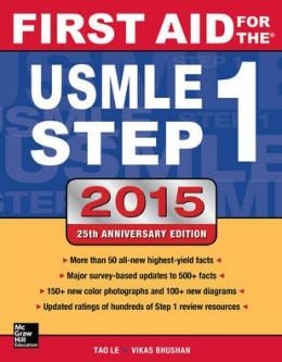 First Aid for the USMLE Step 1 2015 (ORIGINAL PDF from Publisher)