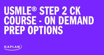 Kaplan USMLE Step 2 CK On Demand 2022 (Videos)