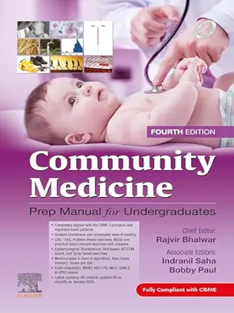 Community Medicine Preparatory Manual for Undergraduates, 4th Edition (True PDF from Publisher)