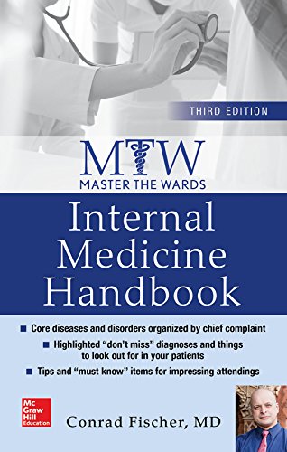 Master the Wards: Internal Medicine Handbook, Third Edition (ORIGINAL PDF from Publisher)