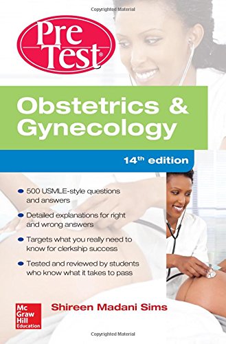 Obstetrics And Gynecology PreTest Self-Assessment And Review, 14th Edition (Original PDF from Publisher)