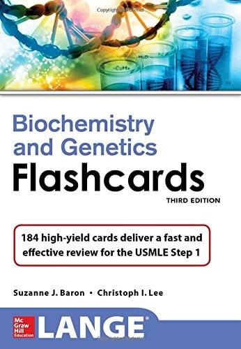 Lange Biochemistry and Genetics Flashhcards, Third Edition (ORIGINAL PDF from Publisher)