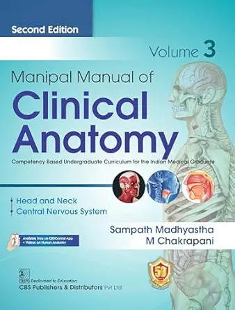 Manipal Manual Of Clinical Anatomy, Volume 3, 2nd Edition (Original PDF From Publisher)