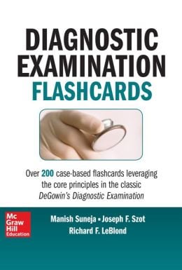 DeGowins Diagnostic Examination Flashcards (ORIGINAL PDF From Publisher)