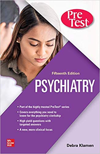 Psychiatry PreTest Self-Assessment And Review, 15th Edition (High Quality PDF)