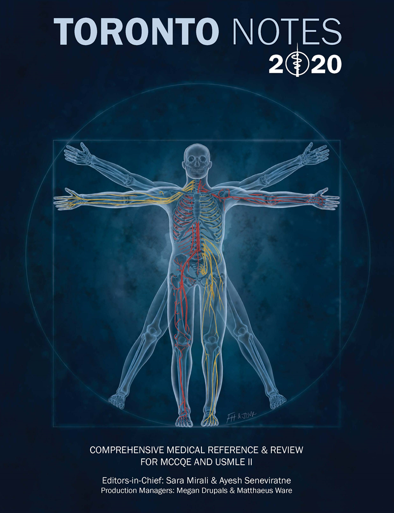 Toronto Notes 2020 (ORIGINAL PDF from Publisher) Toronto Notes 2020 (ORIGINAL PDF from Publisher)