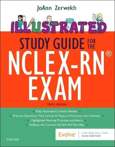 Illustrated Study Guide 10th Edition for the NCLEX-RN® Exam, (Original PDF from Publisher)