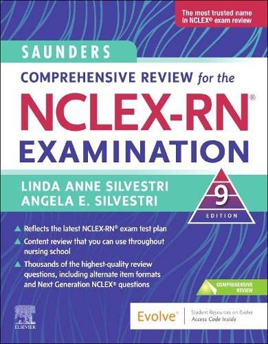 Saunders Comprehensive Review for the NCLEX-RN® Examination, 9th Edition (Original PDF from Publisher)