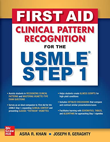 First Aid Clinical Pattern Recognition for the USMLE Step 1 (Original PDF from Publisher, No Index)