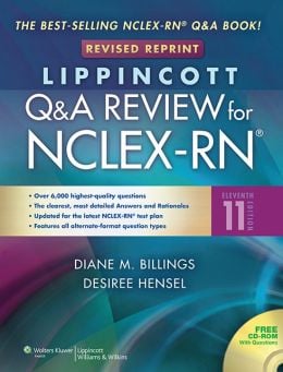 Lippincotts Q and A Review 11th Edition for NCLEX-RN, Revised Reprint (EPUB)