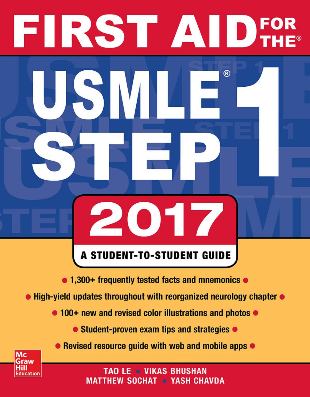 First Aid for the USMLE Step 1 2017 (ORIGINAL PDF from Publisher)